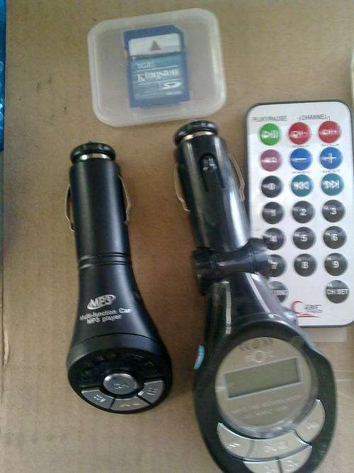 2 X MP3 MODULATORS & 1 GIG SD CARD