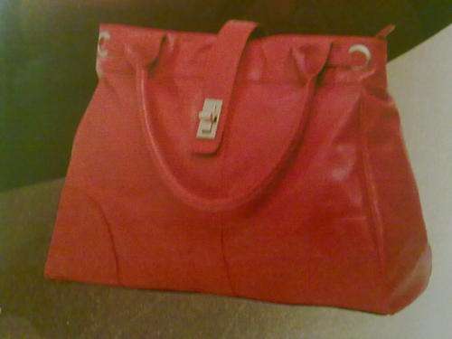 RED HANDBAG