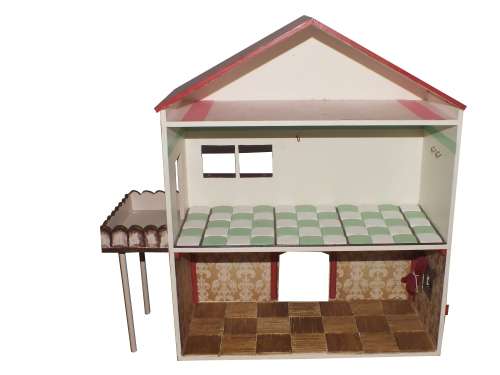 6th Scale Dolls House - Hand Crafted