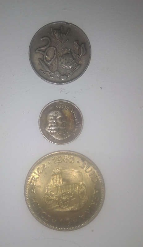 7 South Africa coins