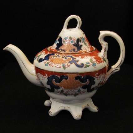 Royal Stafford China Tea Pot & Lid - Hand Painted - Circa 1912 - No Chips or Cracks