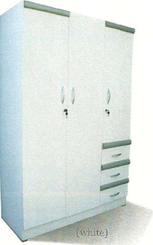 3 Door Multi Free Standing Wardrobe