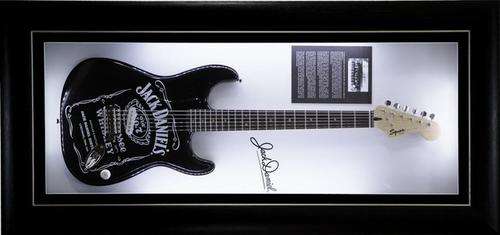 Jack Daniel's Framed Guitar