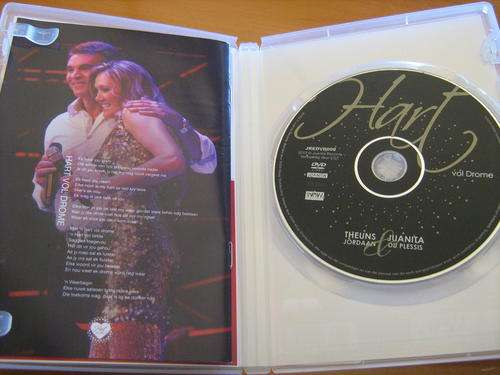 HART VOL DROME DVD BY THEUNS JORDAAN AND JUANITA DU PLESSIS IN MINT CONDITION.
