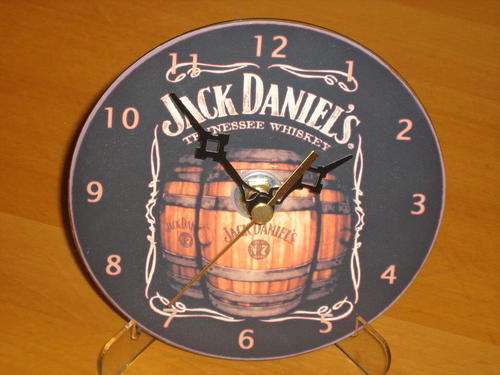JACK DANIELS CD CLOCK