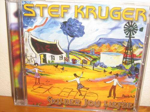 STEF KRUGER- SKILDER JOU LIEFDE. BRAND NEW AND SIGNED BY THE ARTIST!!