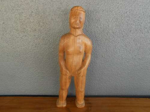 Wooden Hand Carved Figure