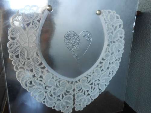 Vintage White Lace Collar (To be attached by a seamstress)