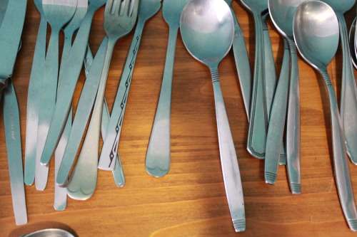Large Collection of Vintage Cutlery