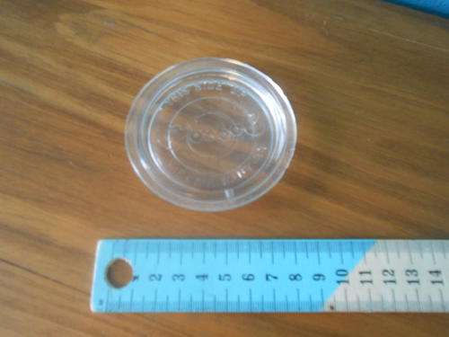 Vintage Consol Glass Lid (Only the lid) 8cm diameter