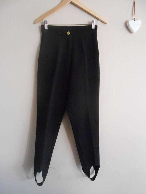 Stunning High Waisted Black Pants (Size 33) Brand: Nobody
