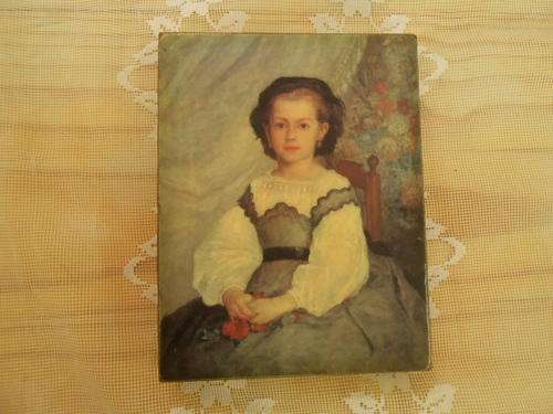 Renoir Print on Block (10 1/2 x 14cm)