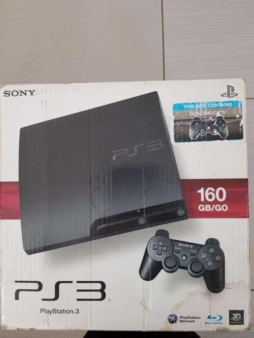 Sony Playstation 3 Black 160GB with DS3 Controller & Games