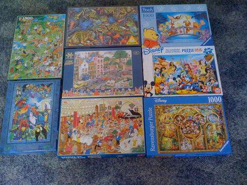 13 Assorted Jigsaw Puzzles (See attached Photos)