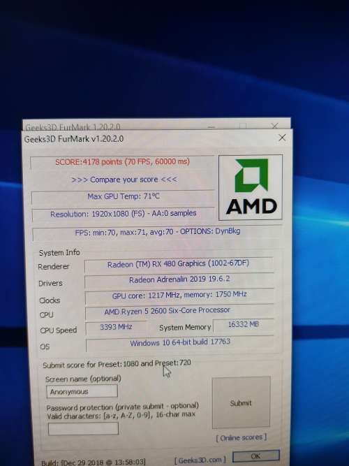 MSI Rx 480 4gb gaming x