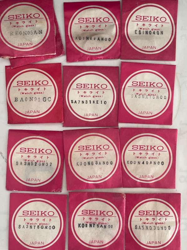 Seiko Ladies crystal NOS