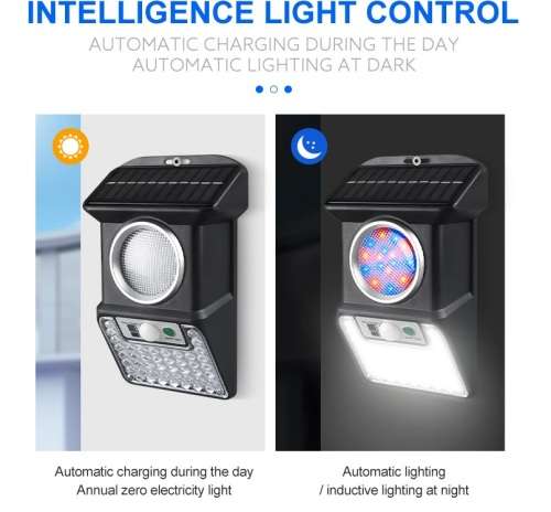 Solar Sensor 59 Led Light with remote control