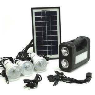 Complete Emergency Solar Lighting System