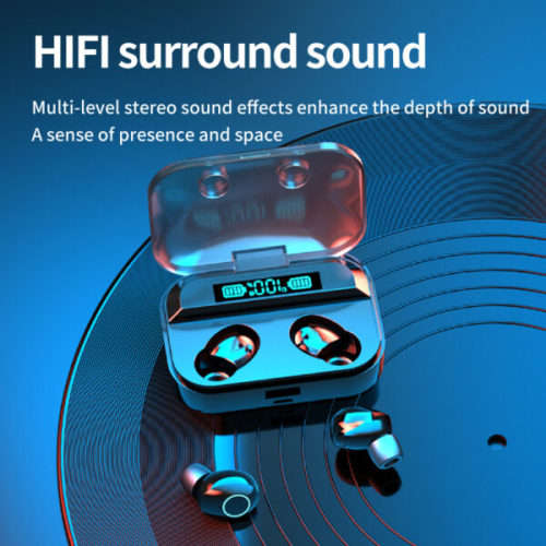 Professional Wireless Earphones with 1200mAh Built in Powerbank