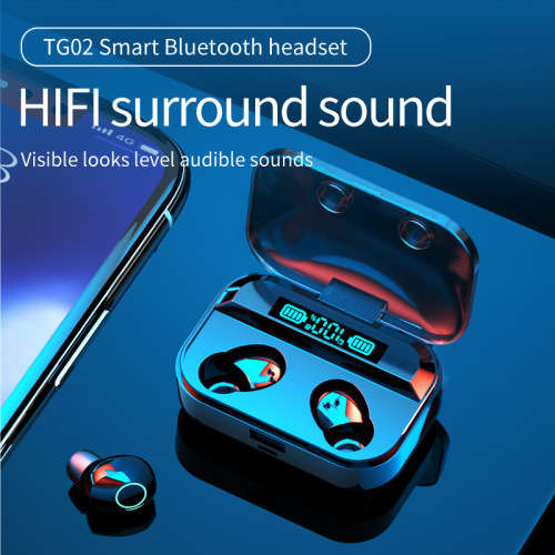 Professional Wireless Earphones with 1200mAh Built in Powerbank