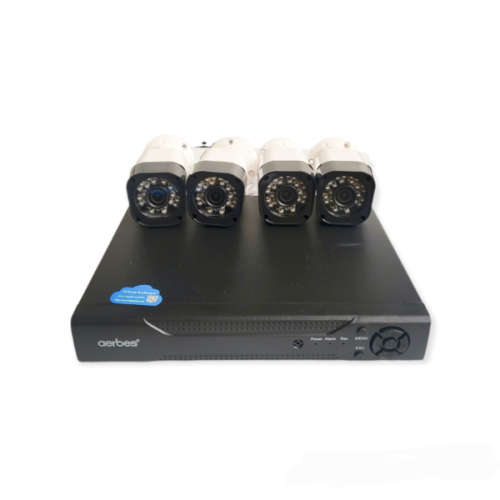 CCTV 4 Channel Security Camera System 1080p Full HD