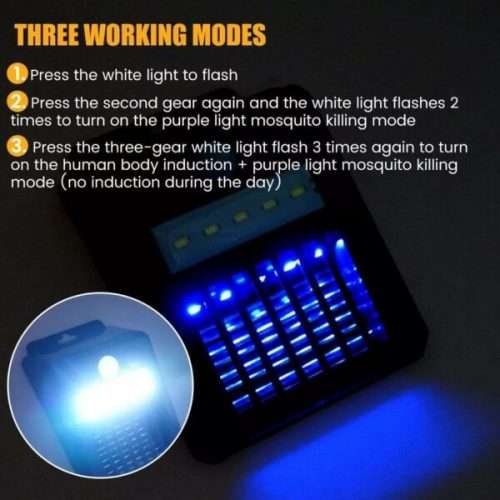2 in 1 Solar Light and Mosquito Killer