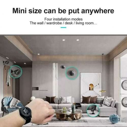 Rechargeable Portable Surveillance WATCH - HD 720P - BUILT IN WIFI