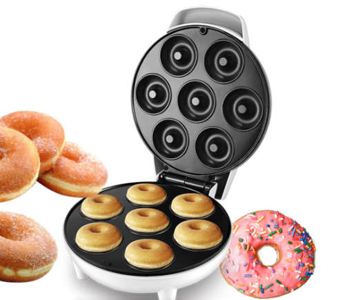 EXCITING 7 Piece Doughnut Maker Machine - 1200watt