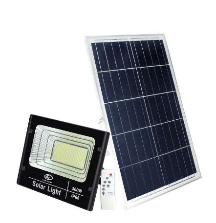 150W Solar LED Flood Light with Remote control & Panel