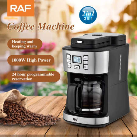 RAF 2 - IN 1 Coffee/Expresso Maker - 15cup