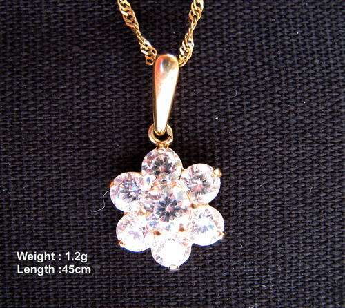 Stunning 9ct Pendant on Chain