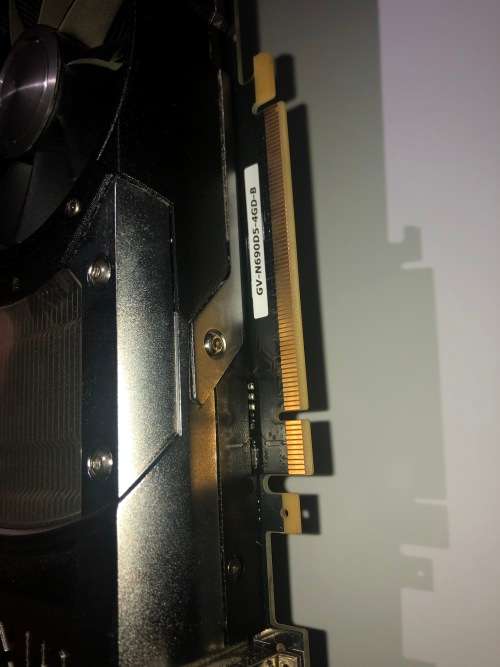 GIGABYTE GeForce GTX 690 4GB 512-bit GDDR5 PCI Express 3.0 x16 HDCP Ready SLI Support Video Card