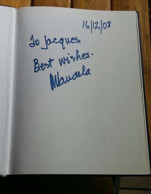 Signed Mandela A Life Book