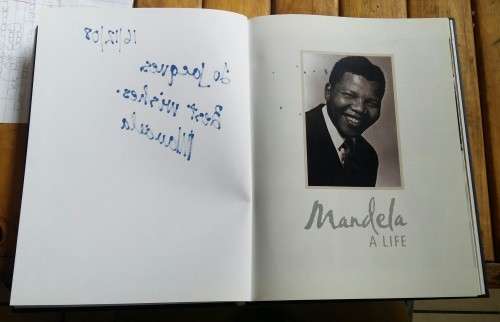 Signed Mandela A Life Book