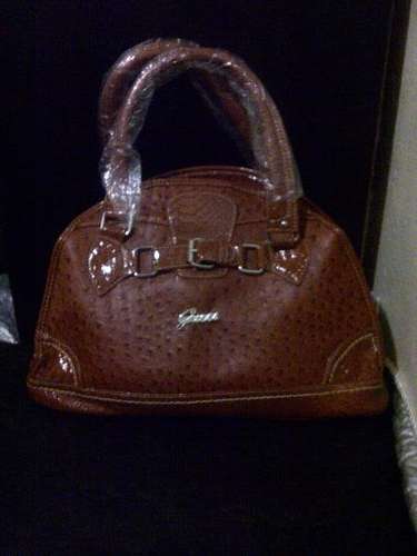 brown handbag