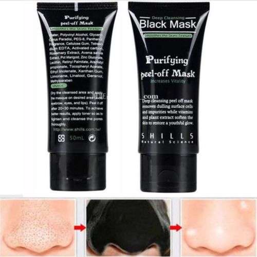 *LOCAL STOCK*SHILLS Purifying Black Peel-off Mask 50ml,Facial Cleansing, Blackhead Remover