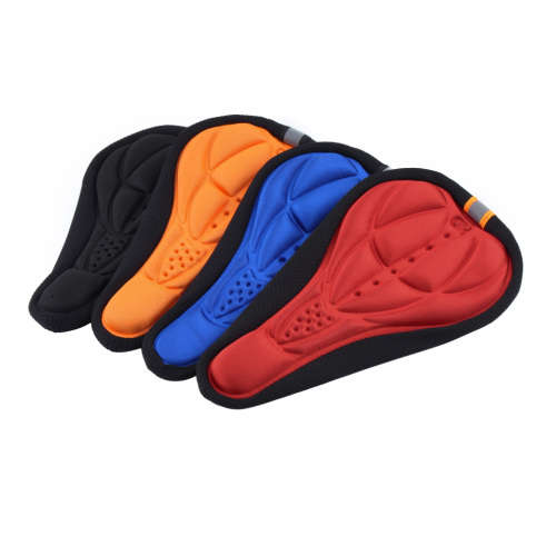 3D Silicone Gel Pad Bicycle Seat Saddle Cover Soft Cushion Fits for Kinds of Bikes