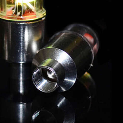 4pc Neon LED Wheel Spoke Valve Cap Wheel Lights