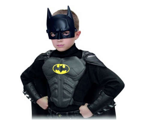 Batman Mask/Cloak/Wrister/Breastplate Set Child Birthday Gift Halloween Costume
