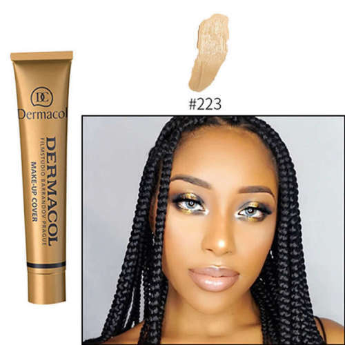 DERMACOL SHADE #223 CONCEALER/FOUNDATION HIGH COVERING PIGMENTATION HYPOALLERGENIC