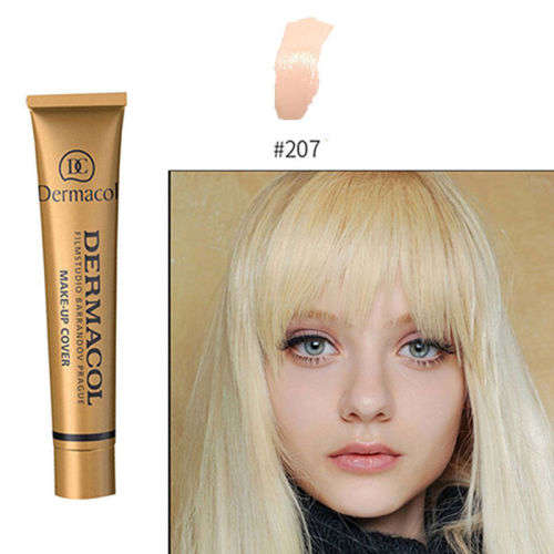 DERMACOL SHADES #207 CONCEALER/FOUNDATION HIGH COVERING PIGMENTATION HYPOALLERGENIC