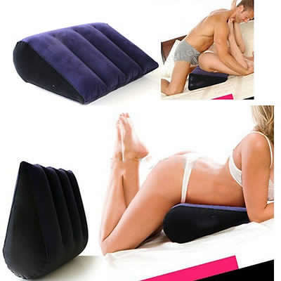 Magic Triangle Sex Pillow Inflatable Cushion Adult Sex Toys For Couples Sex Posture oral sex 2 Size