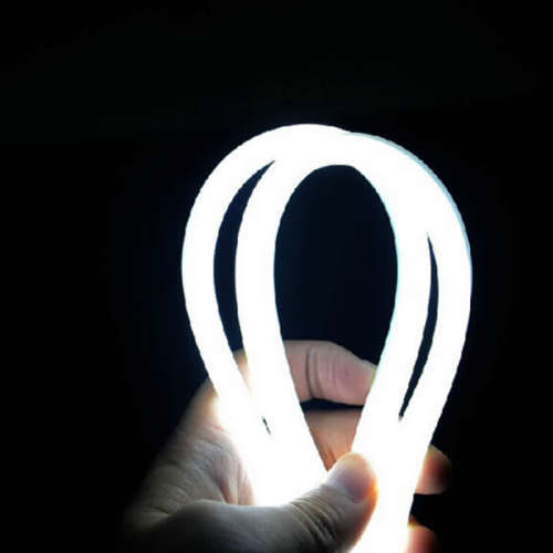 2PC 45CM DRL Flexible LED Tube Strip Daytime Running Lights Angel Eyes Car Styling Par