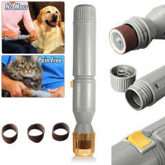 Pet Electric Claw Toe Nail Manicure Grooming Trimmer Tool Grinder Clipper