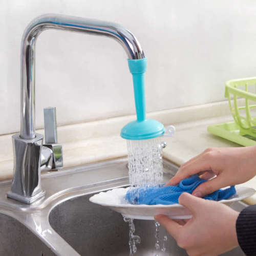 Kitchen Faucet Sprayers Adjustable Water Saving Tap Filter Nozzle Swivel Spout