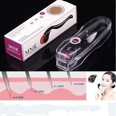 Derma Roller Master Micro Needle System Skin Anti-Ageing Acne Stretch Marks Cellulite 0.5mm-0.75mm