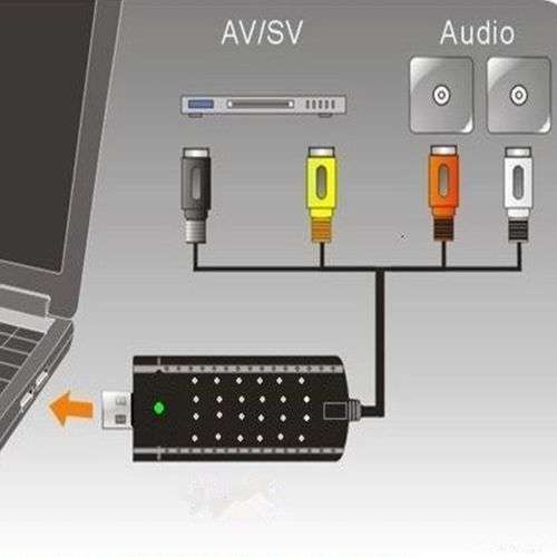 Easycapture USB 2.0 CONVERT Video  DVD VHS Audio Capture TV Adapter* LOCAL STOCK*