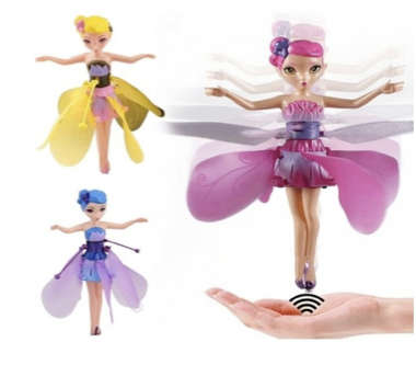 Flying Fairy Magic Doll Infrared Induction Control Dolls Toy Xmas Gift