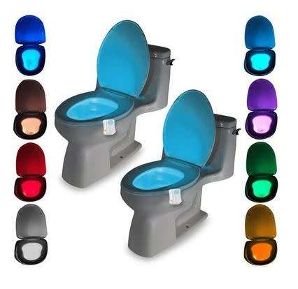 Motion Sensor LED Toilet Night Light