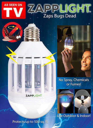 ZAPPLIGHT 60W LED Bug Zapper Bulb